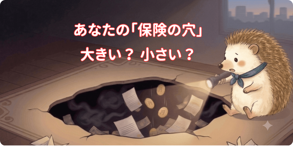 保険の穴チェックテストのファーストビュー